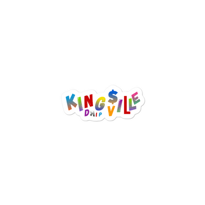 KingsVille Drip Bubble-free stickers